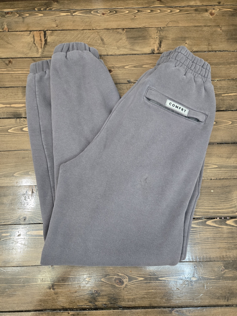 COMFRT Men's Gray Airplane Mode Grey Joggers Size Small
